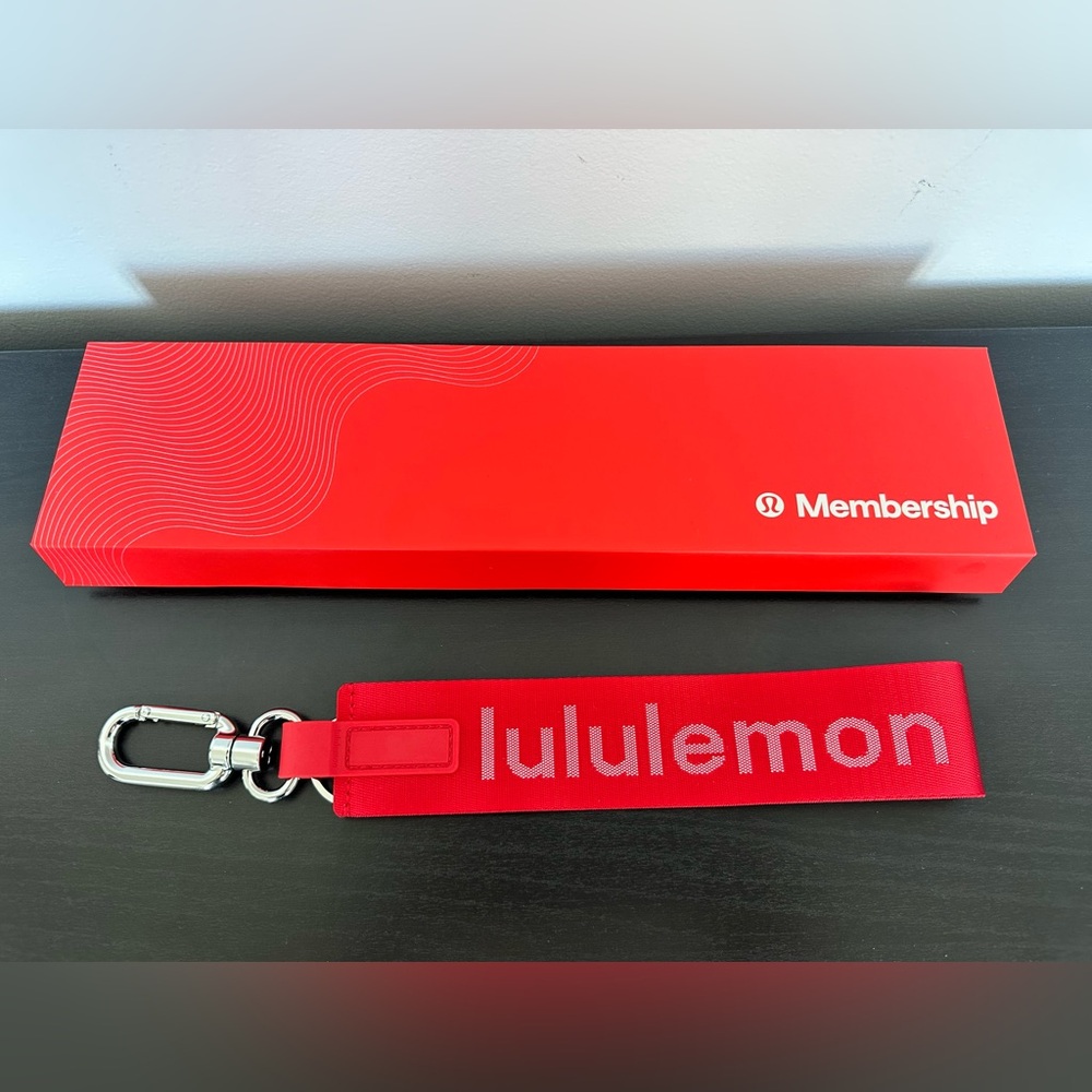 New lululemon athletica Never Lost Keychain in Box